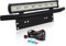 Willpower 20 Zoll 51CM 420W Led Arbeitsscheinwerfer Bar + Kennzeichenhalter + Kabelbaum Led Scheinwerfer 12V 24V Flutlicht Spot für Offroad Auto Traktor Zusatzscheinwerfer Rückfahrscheinwerfer