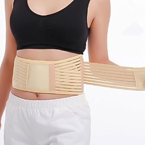 Lila bubbla ländryggsbälte självuppvärmande ryggbandage för män och kvinnor – andningsbart ryggstödsbälte med 20 magneter lindrar ischias, diskbråck, skolios, stukningar,