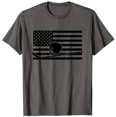 Amerikanische Flagge Hockeybekleidung – Hockey T-Shirt