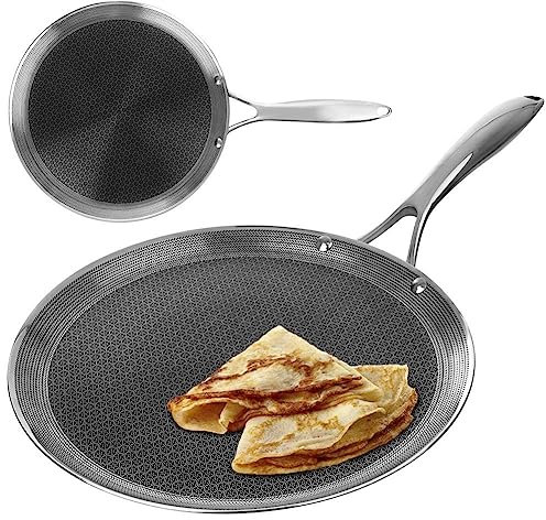 orion group Padella per pancake, padella per crêpe, 28 cm