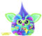 Furby Galaxie, interaktives Plüschtier, leuchtet im Dunkeln, französische Version