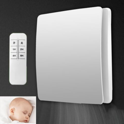 Vcyex Extracteur D'air Silencieux Avec Télécommande Et Clapet Anti-retour Ventilation Salle De Bain Extracteur D'air Ventilateurs De Salle De Bain Muraux Pour Douche Salle De Bain Bureau Maison,6in
