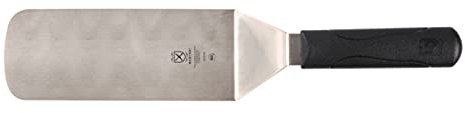 Mercer Culinary Millennia Turner/Spatula, 8 Inch x 3 Inch Blade, Black Handle