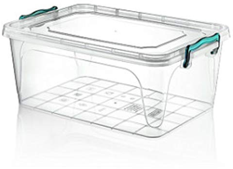 HOBBY LIFE 8 Litre 1-Piece Plastic Rectangular Multi-Box