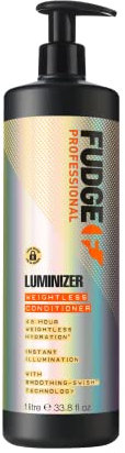 Fudge Professional Luminizer Conditioner, Bulk Size, 85 Percent Stronger Hair, for Frizzy Hair, Illuminating and Smoothing, 1 Litre