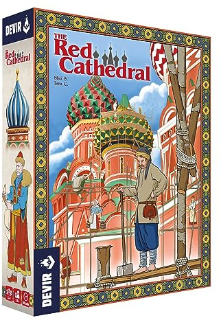 Devir - The Red Cathedral, Juego de Mesa de Estrategia, Juego de Mesa de Ingenio, Juego de Mesa 10 Años (BGRECML)