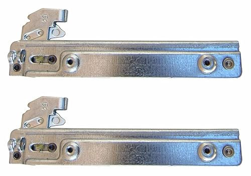 Ariston - Terim - Nardi - Glem Gas - Filippi - Kit 2 cerniere 153 x 21 mm. per porta forno con doppio vetro - KCF6922