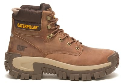 Cat Footwear Men's Invader Hi Steel Toe Construction Boot, MUSHROOM, 10.5 M