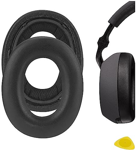 Geekria QuickFit Ersatz-Ohrpolster für Bowers & Wilkins PX7 Kopfhörer, Ohrpolster, Reparaturteile (schwarz)