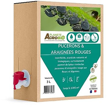 Répulsif pucerons et araignées rouges naturel (3 Litres)