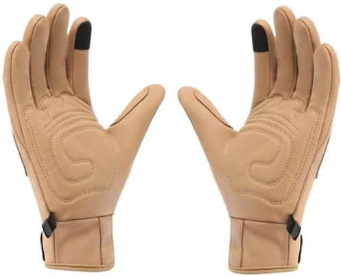 Licsaliwe Taktische Handschuhe für Herren Schießhandschuhe Arbeitshandschuhe Touchscreen-Motorradhandschuhe zum Reiten Schießen Airsoft Paintball Klettertraining/M