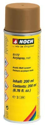 Noch 61172 Acrylic Spray Matt Ochre Landscape Modelling