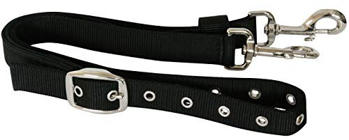 York Ausbindezügel Ausbinder Nylon mit Gummiringen Longierzügel Stoßzügel (Full)