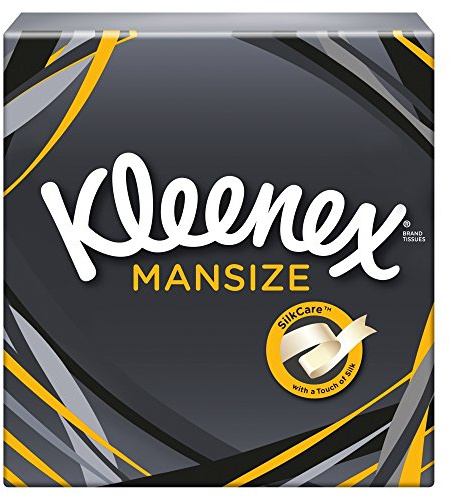 Kleenex Mansize Compact Tissues Single Box, 50.0 count