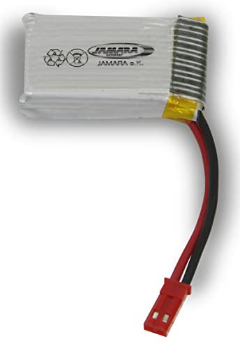 Akku JQC Lipo 3,7V 650mAh 2,41Wh, leistungsstarker, Wieder aufladbarer Akku, hoher Energiegehalt bei geringer Selbstentladung