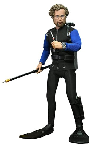 NECA Jaws Hooper Shark Cage Figura 20 cm