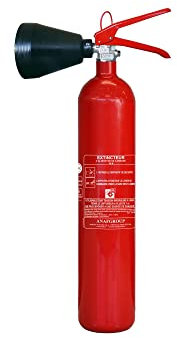 Extincteur Co2 2Kg NF avec Support de Fixation