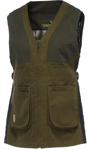 Parforce Damen Schießweste Mesh-Back Oliv, 3XL