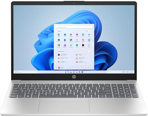 HP Laptop 15-fc0009sl, AMD Ryzen 7-7730U, RAM 16GB DDR4, SSD 512GB, AMD Radeon, Display 15.6” FHD SVA 250 Nits, Antiriflesso, Wi-Fi, 720p TNR Privacy Cam, Windows 11, Argento, Non convertibile