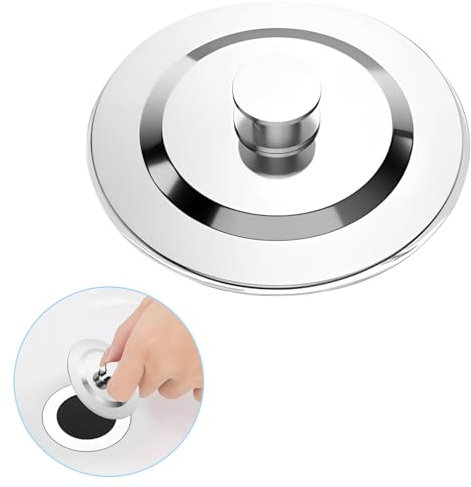 Universal Bath Plug Uk, Bath Plugs Replacement UK, Sink Plug Replacement, Kitchen Sink Plug, Bathtub Plug, Sink Plugs Universal for Uk Sink, Bathtub Stopper, Sink Stopper Replacement for 40-42mm Hole