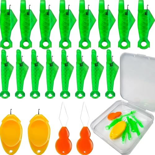Visnreaen Enfile-Aiguilles en Plastique – Set de Enfile-Fil pour Couture, Point de Croix et DIY, Aiguilles à Coudre à Main, Enfile-Aiguille Pratique pour Quilting et Loisirs Créatifs