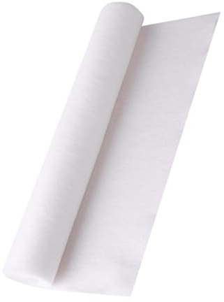 SOPOTUTU Papier Absorbant Huile Hotte la Cuisine Rouleau 46 CM X 10 M Membrane Filtrante Autocollante pour Hotte Aspirante, Adapté la Cuisson et Nettoyage Facile