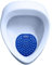 12 Urinalsiebe Hygienical mit Duft, Urinaleinsatz aus Kunststoff, Pissoir-Einsatz, Urinal-Einlage parfümiert im SET…