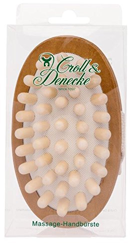 Croll & Denecke Cellulite Handbürste mit Holznoppen