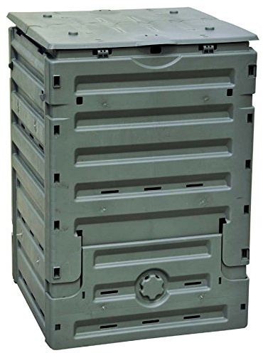 rama Compostiera da Giardino 300L 60x60xH90cm Eco-Master Verde