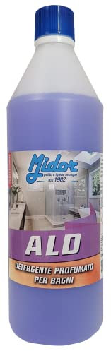 Midor Detergente disincrostante anticalcare Bagno con gradevole Profumo, rimuove Il calcare da Sanitari, Ceramica e Inox ALD 1000ml, Disincrostante Giornaliero, rubinetterie e superfici.