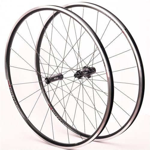 LSRRYD 700C Ultraleichtes Vorderrad Hinterrad Aluminiumlegierung Rennrad Laufradsatz QR Felgenbremse 8 9 10 11 Gang Kassettenlagernaben