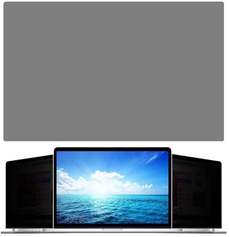 Protector de pantalla de privacidad para computadora portátil - Filtro antiespía, cubierta para pantallas de computadora portátil | Filtro antideslumbrante extraíble de datos seguros, protector de pan