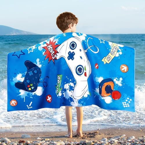 WERNNSAI Toalla de Playa - 76 x 150 cm Toallas de Baño de Juego Toalla de Ducha