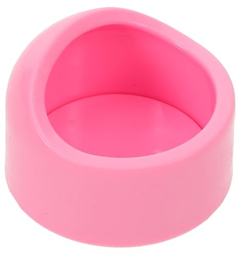 Gadpiparty Gamelle Hamster Plastique Stable et Bol Rond Anti-Renversement pour Rat Lapin et Hérisson Gamelle Alimentation Compacte pour Petits Rongeurs Capacité Adaptée Quotidien Couleur