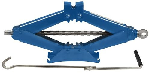 SW-Stahl 22201L Scherenwagenheber, 1,5 t I Wagenheber mit Kurbel I Autoheber I Kompakt-Wagenheber