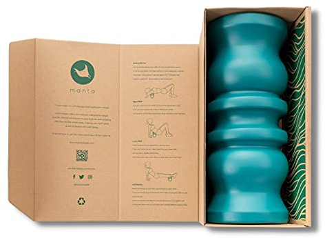 Foam Roller - Firm Massage Roller for Strong Deep Tissue Massage - Treat Upper & Lower Back - Improve Spinal Health - Treat Muscle Tension - Reduce Trigger Points - Designed by an Osteopath (Firm)