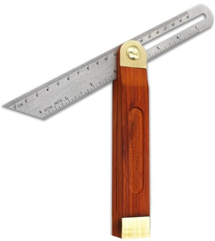 Winkelschmiege, Winkelschmiege 360° Präzise Gleitmessung, Professionell Winkelschmiege Metall, Multifunktional Schmiege Winkelmesser für Möbel, Architektur, DIY Handwerk