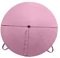 Dickly Pole Dance Crash Matte, Schutzmatte, Rund, Wasserdicht, Leicht, Polsterkissen für Sport, Pole Dance, Training, Workout, Pilates, Rosa