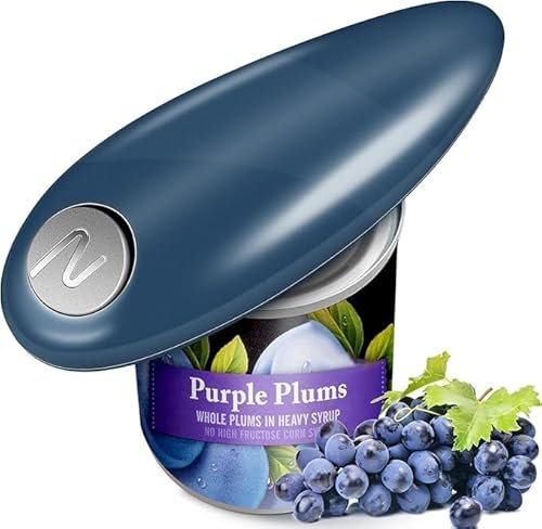 Dosenöffner, Hilft ältere Menschen, Arthritis-Patienten und Köche Elektrischer Dosenöffner, One-Touch-Öffner Dosenöffner Testsieger, ohne scharfe kante, für alle Größen von runden Blechdosen