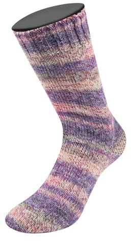 LANA GROSSA Landlust die Sockenwolle | Garn aus Merinowolle in verschiedenen Farben | Handstrickgarn aus 80% Schurwolle (Merino) & 20% Polyamid | 100g Wolle zum Stricken & Häkeln | 420m Garn