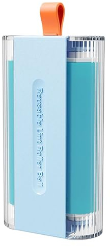 Rodillo de pelusa, rodillo adhesivo reutilizable para ropa, alfombra, herramienta de eliminación de pelusas de gato, suministros portátiles para el hogar, para camas, asiento de coche, alfombra, suelo