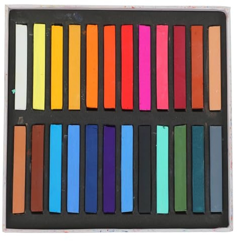Operitacx Tizas de Colores sin Polvo 1 Paquete Material Plástico Solubles en Agua, para Pintar en Casa o DIY para Adecuado para Estudiantes y Profesores