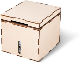 Kildwick PiccoLoo Trenntoilette/Trockentoilette schwarz - montiert