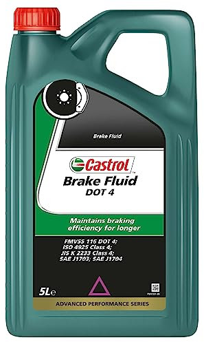 Castrol Brake Fluid DOT 4 Bremsflüssigkeit, 5L