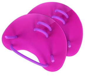 drburpily Simutrustning för barn med bekväma vattenaktiviteter och flickor. Handpaddlar är För presenter till familj och vänner. Simhandskar, simträningsutrustning, Rosa, 14.8 x 10.8 cm