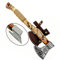 AX-7000 Regalo personalizado forjado hacha vikinga de acero al carbono con eje de madera de rosa, hacha de camping barbudo vikingo (AX-7000) (AX-7000)