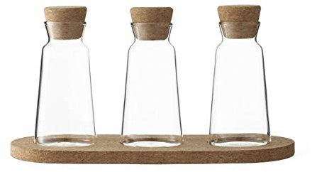 VIVA scandinavia cortica Auswahl lose Tee, Vorratsdosen – Kork, transparent