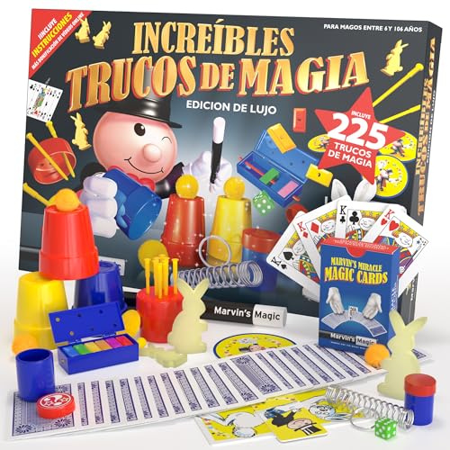 Marvin's Magic Set de Magia para Niños - 225 Trucos - +8 años