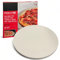 MIJOMA Pierre à pizza ronde de qualité supérieure Diamètre : 33 cm Pour four et barbecue à gaz Résistant à la chaleur jusqu'à 600 °C Idéal pour les fonds de pizza crousti