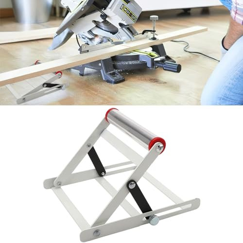 Adjustable Cutting Machine Support Frame, Table Saw Stand Height Adjustable,Metal Cutting Machine Work Support Stand,Foldable Cutting Machine Support Frame,for Cutting Machine Attachment (1PCS)